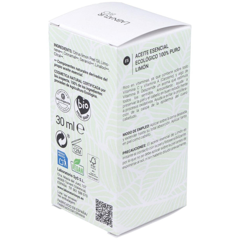 Labnatur Bio Aceite Esencial De Limón 30Ml