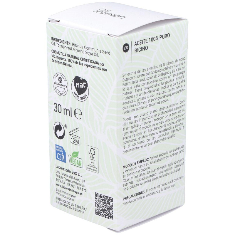 Labnatur Bio Aceite Ricino 30Ml + Kit Rimmel