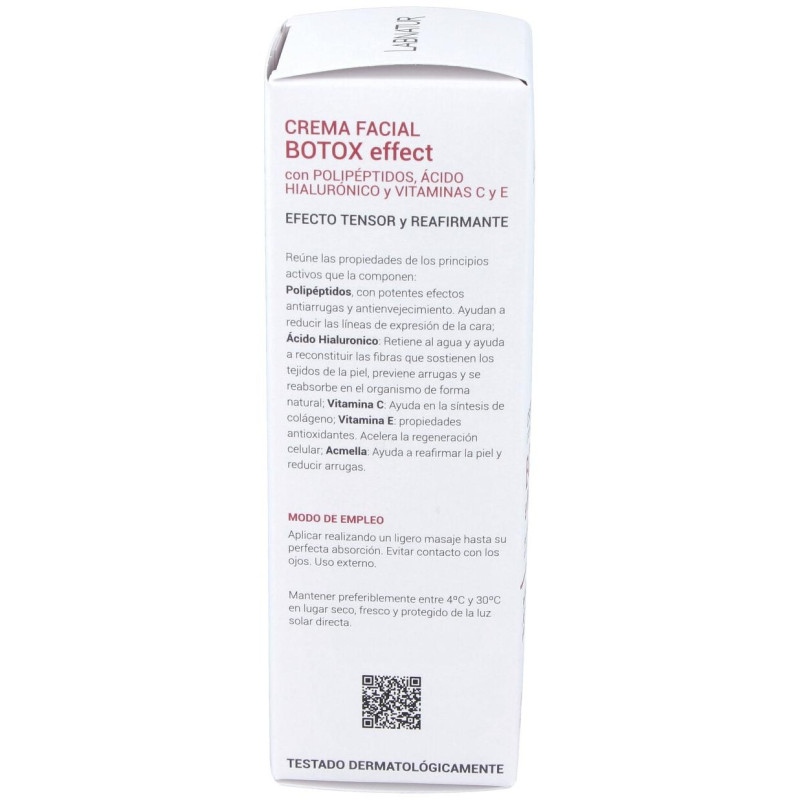 Crema Facial Botox Efecto Tensor 50Ml. Labnatur