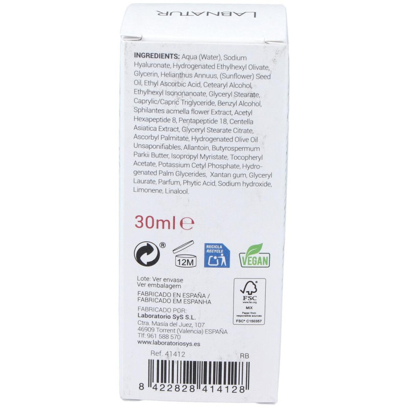 Labnatur Bio Sérum Facial Botox Efecto Tensor 30Ml