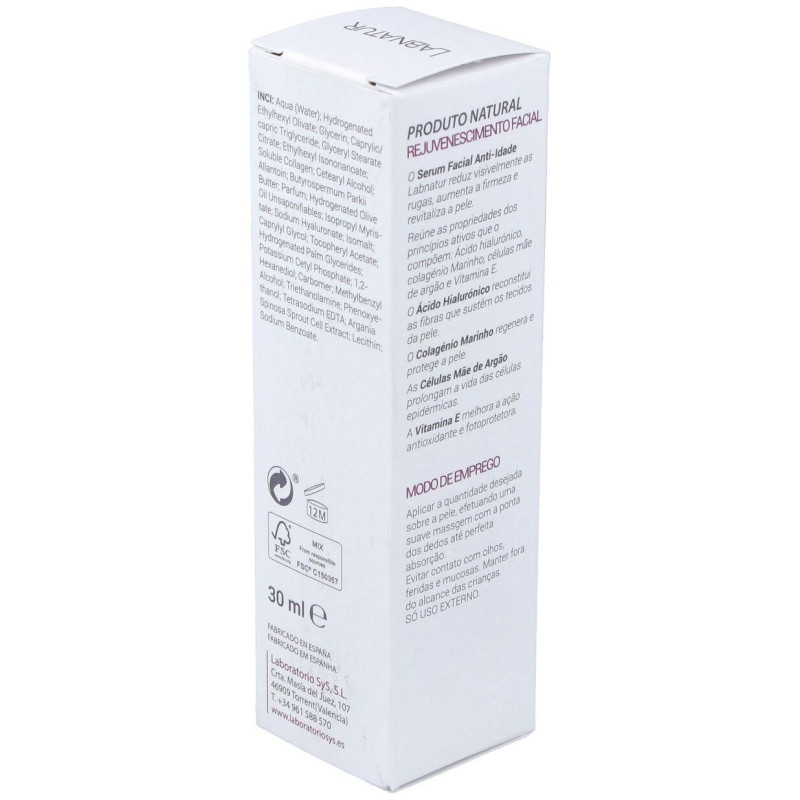 Labnatur Bio Serum Facial Acido Hialuronico 30Ml