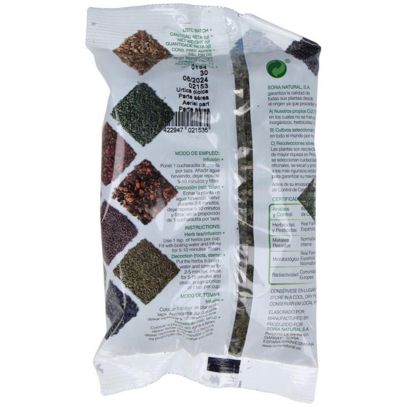 Infusion Ortiga Verde 30g - Soria Natural
