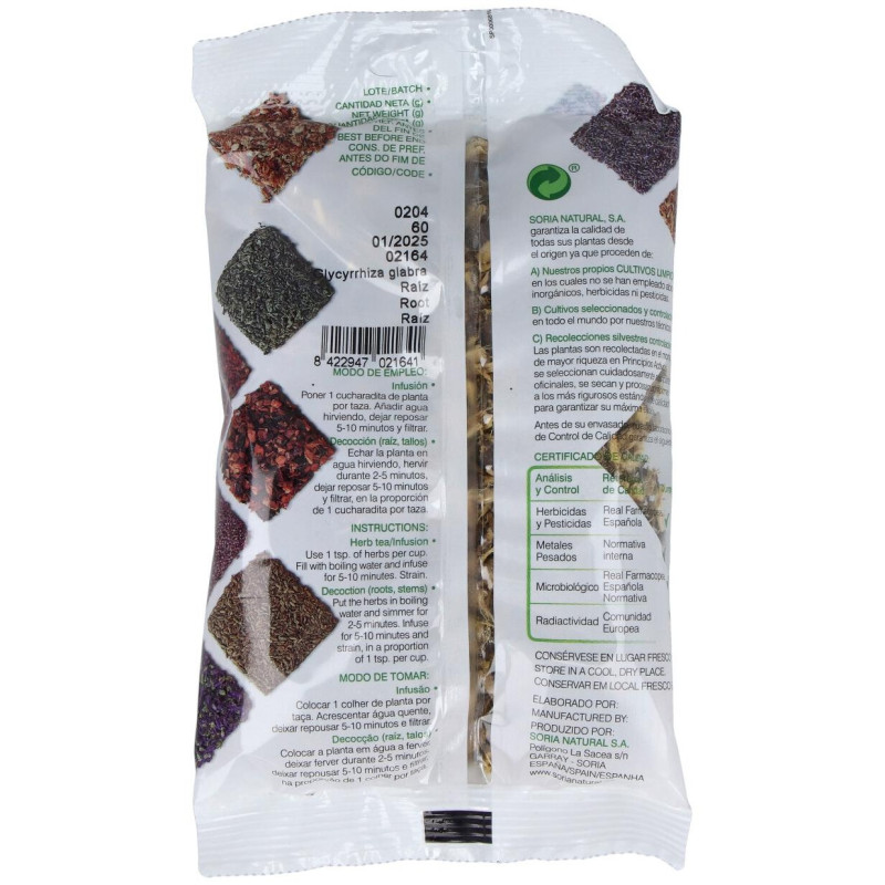 Infusion Regaliz 60g - Soria Natural