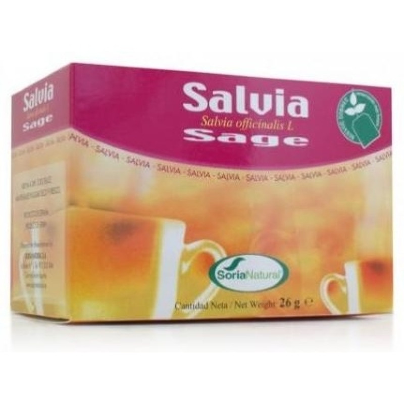 Salvia Infusión 20 Filtros - Soria Natural