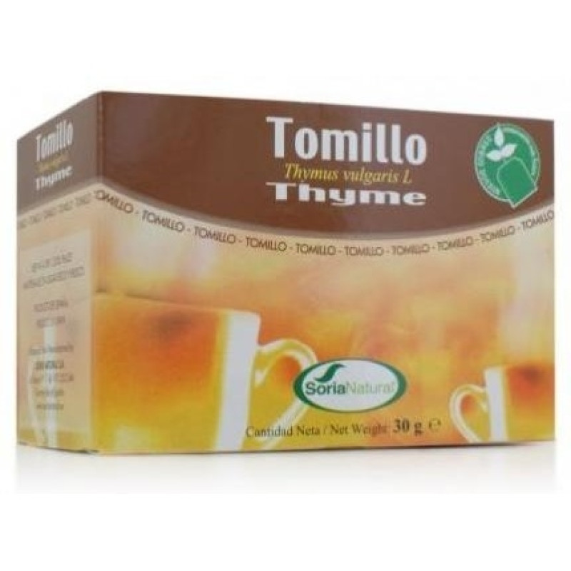 Tomillo Infusión 20 Filtros - Soria Natural