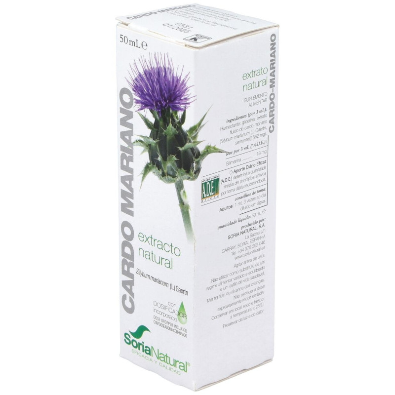 Cardo Mariano Extracto 50ml - Soria Natural