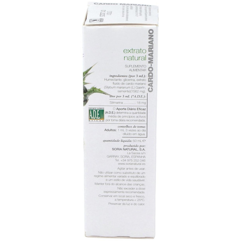 Cardo Mariano Extracto 50ml - Soria Natural