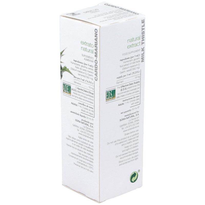 Cardo Mariano Extracto 50ml - Soria Natural
