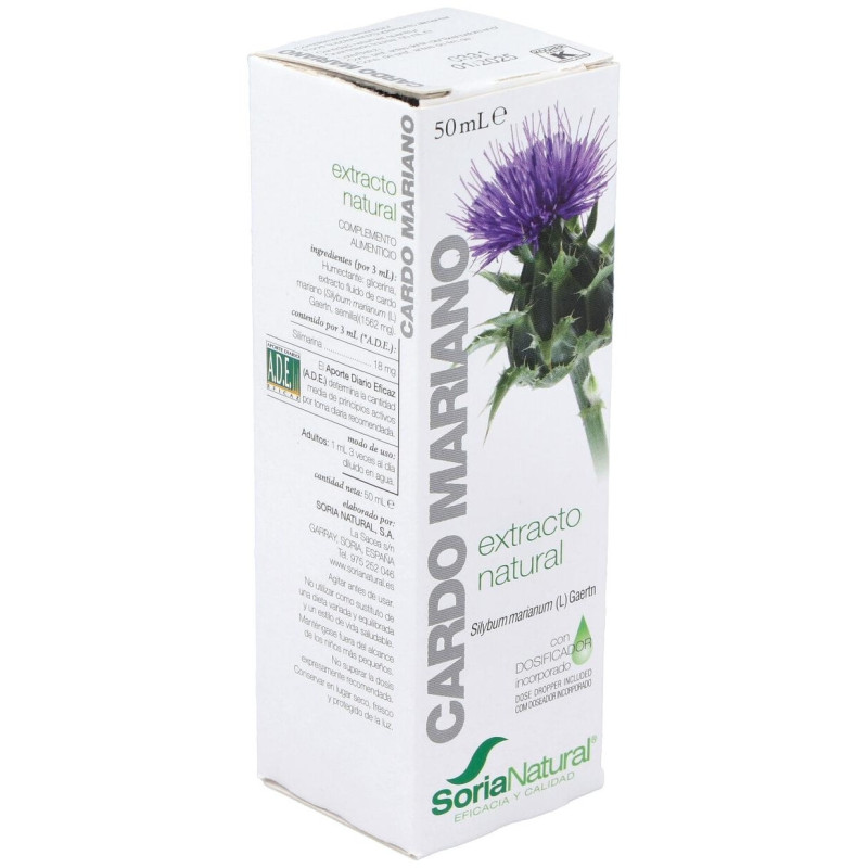 Cardo Mariano Extracto 50ml - Soria Natural