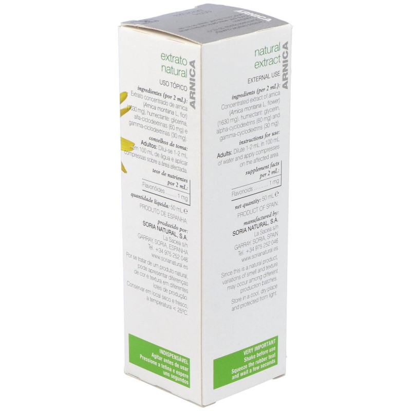 Extracto Arnica Xxi 50 Ml Soria Natural