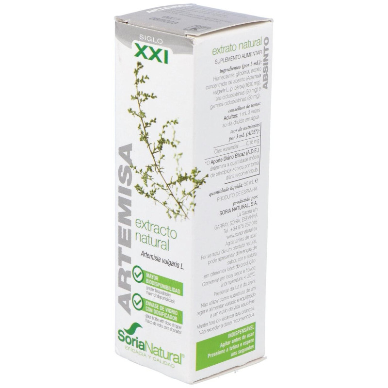 Ext. Artemisa Xxi 50ml. S/al - Soria Natural