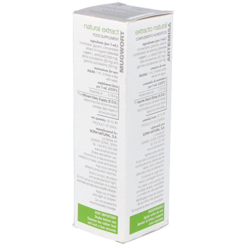 Ext. Artemisa Xxi 50ml. S/al - Soria Natural
