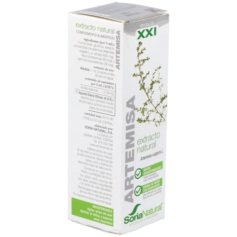 Ext. Artemisa Xxi 50ml. S/al - Soria Natural