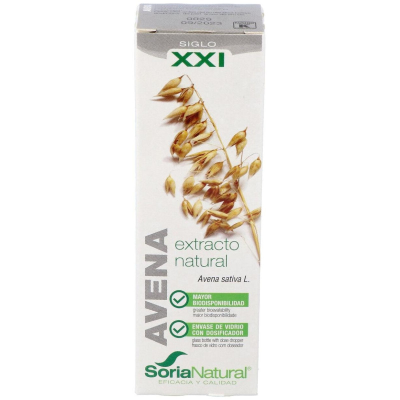 Ext. Avena Glicerinado Xxl 50ml - Soria Natural