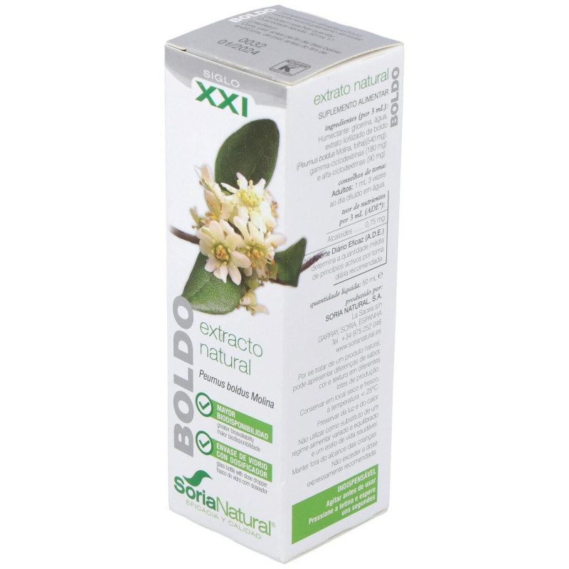 Soria Complemento Extracto Boldo Xxi 50Ml