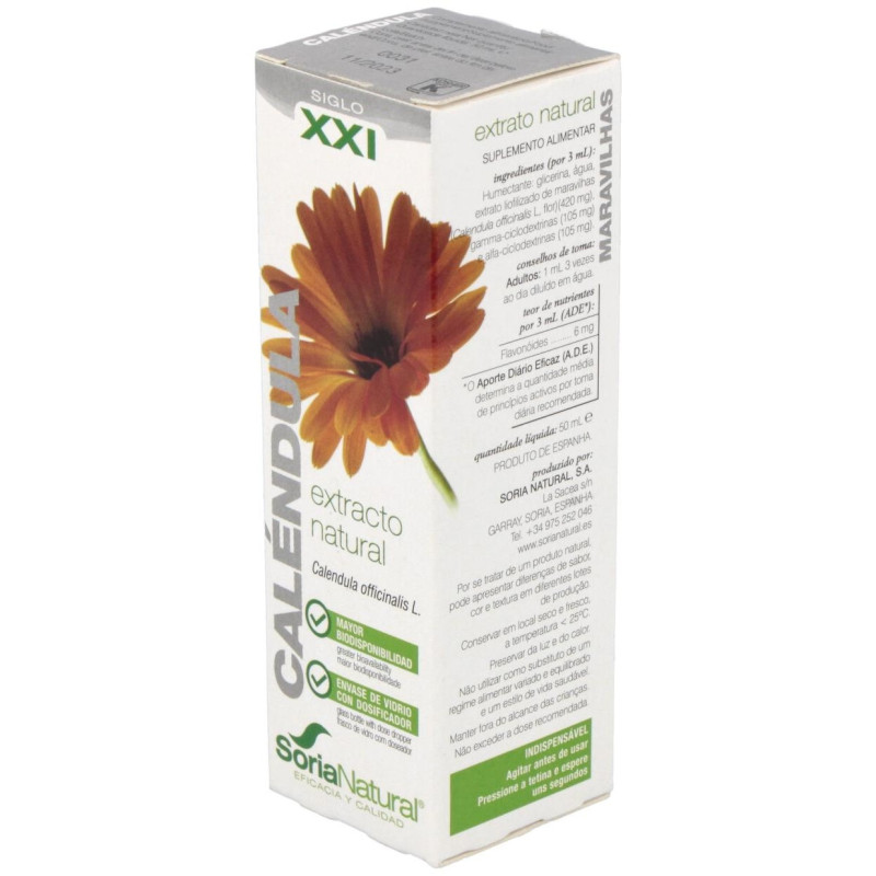 Ext. Calendula Xxi 50Ml. S/Al