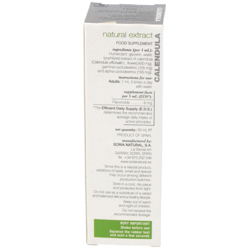 Ext. Calendula Xxi 50Ml. S/Al
