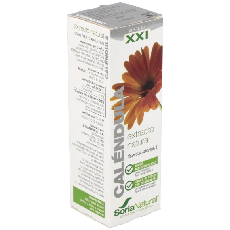 Ext. Calendula Xxi 50Ml. S/Al