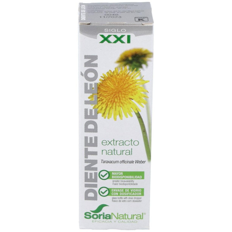 Extracto Diente Leon 50 ml Xxi Soria - Soria Natural