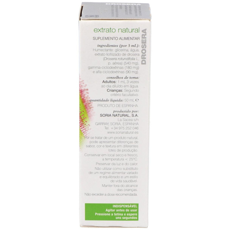 Drosera Extracto 50ml - Soria Natural