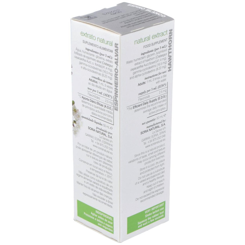 Espino Blanco Extracto Glicólico 50ml - Soria Natural