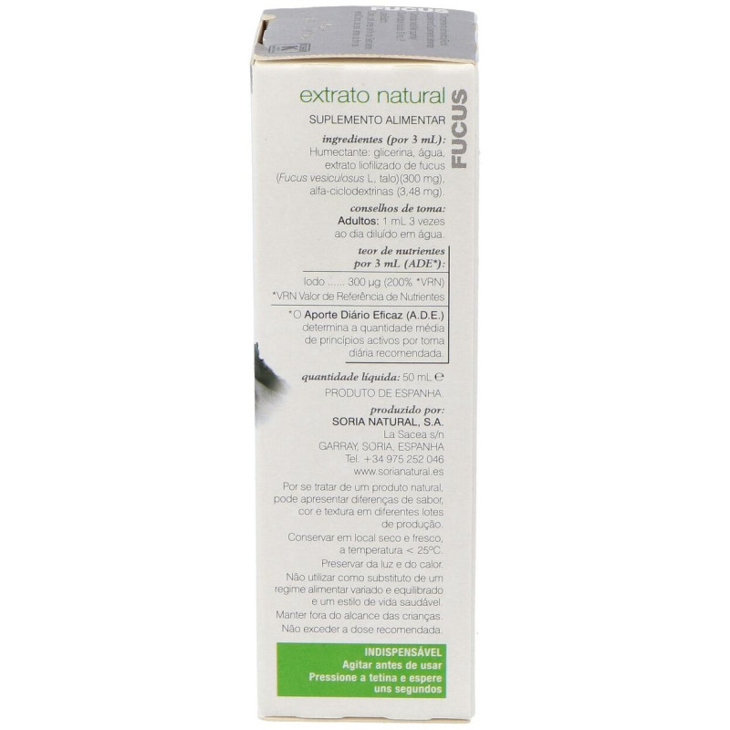 Soria Natural Ext. Fucus Xxl 50Ml