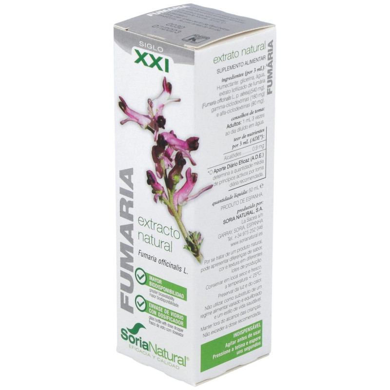 Fumaria Extracto 50ml - Soria Natural