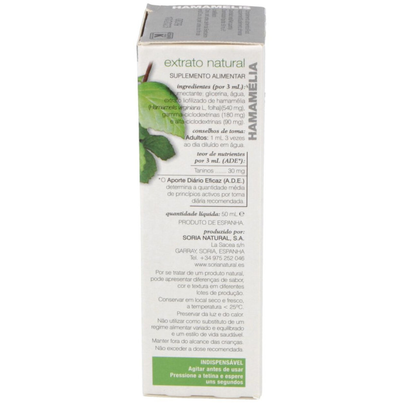 Ext. Hamamelis Xxi 50Ml. S/Al