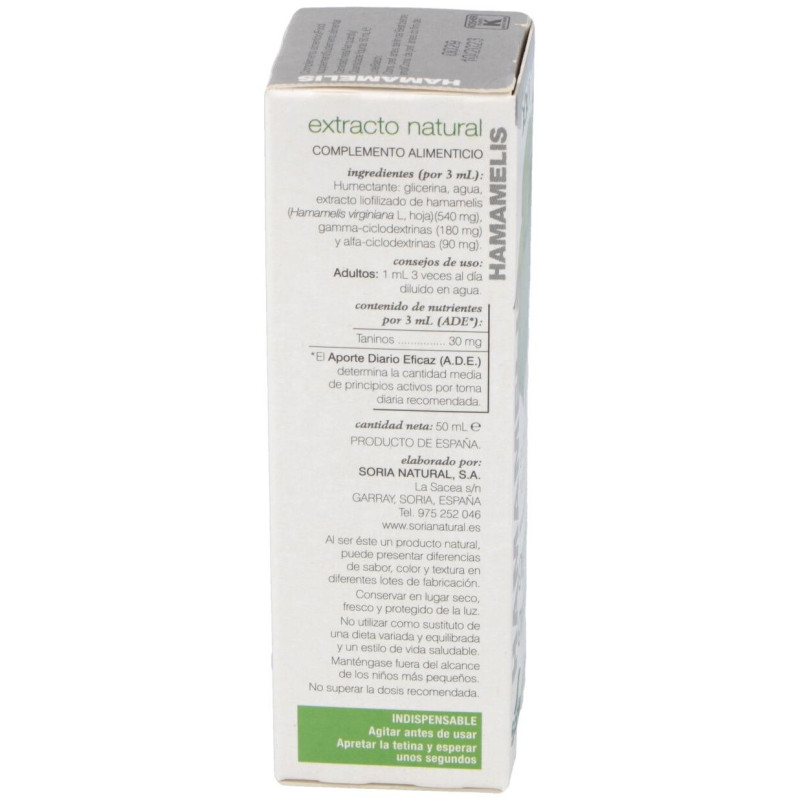 Ext. Hamamelis Xxi 50Ml. S/Al