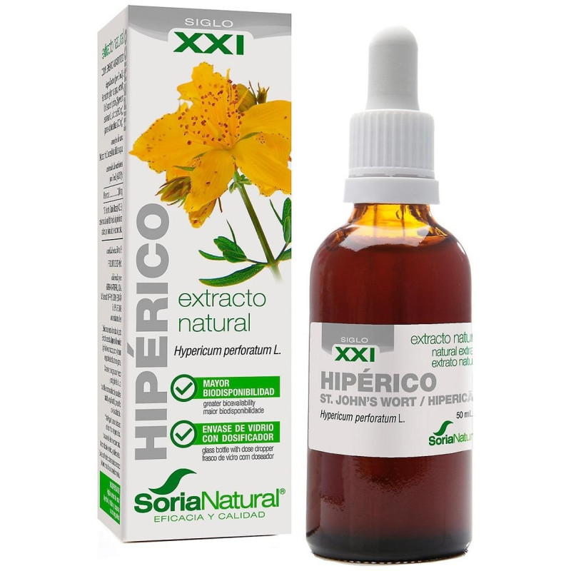 Hiperico Extracto Glicerinado 50ml - Soria Natural