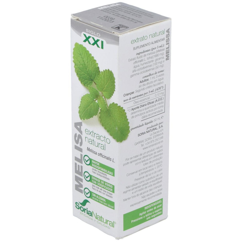 Melisa Extracto Natural Xxi 50 Ml