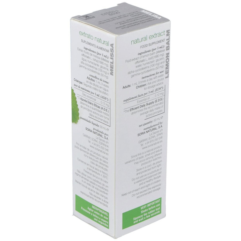Melisa Extracto Natural Xxi 50 Ml
