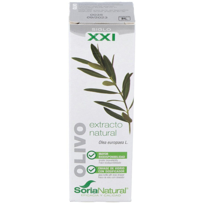 Ext. Olivo Xxi 50ml. S/al - Soria Natural