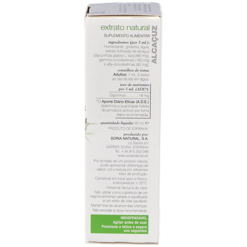 Extracto Regaliz Xxi 50 ml - Soria Natural