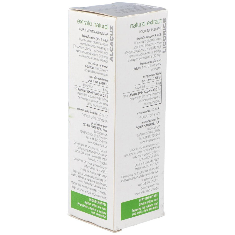 Extracto Regaliz Xxi 50 ml - Soria Natural
