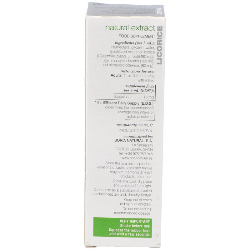 Extracto Regaliz Xxi 50 ml - Soria Natural