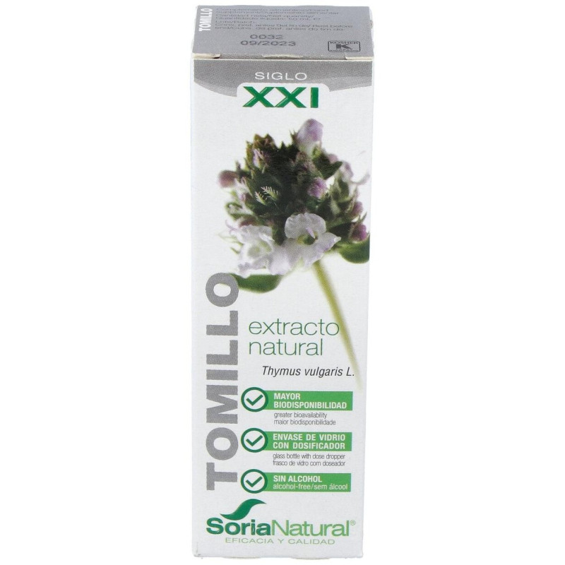 Extracto Tomillo Xxi 50 ml - Soria Natural