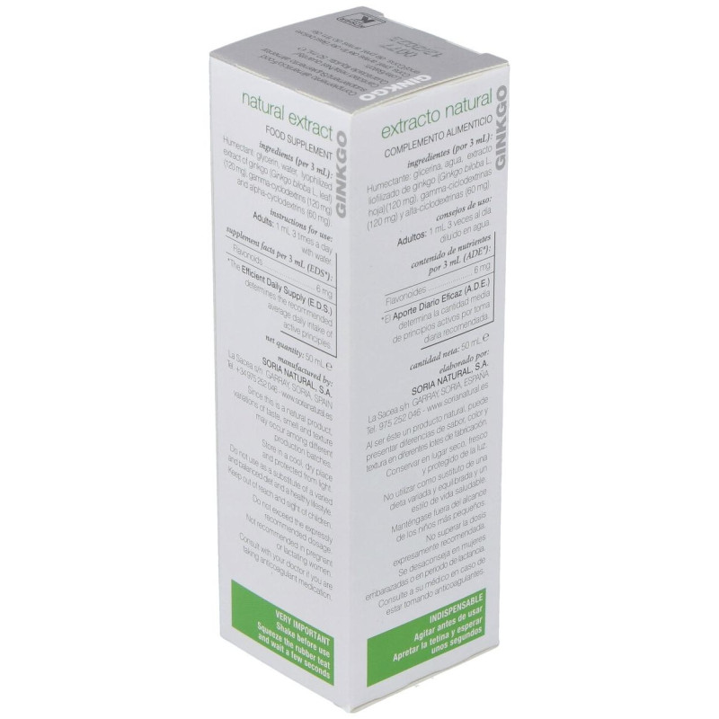 Siglo Xxi Ginkgo para la Circulación 50ml - Soria Natural