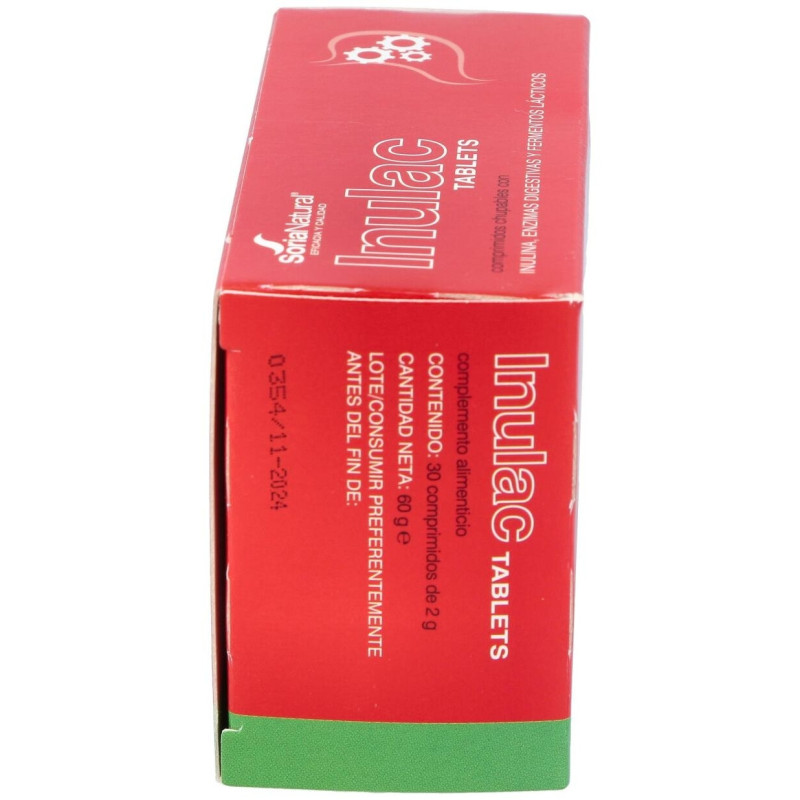 Inulac Tablets 30 Comprimidos Soria - Soria Natural