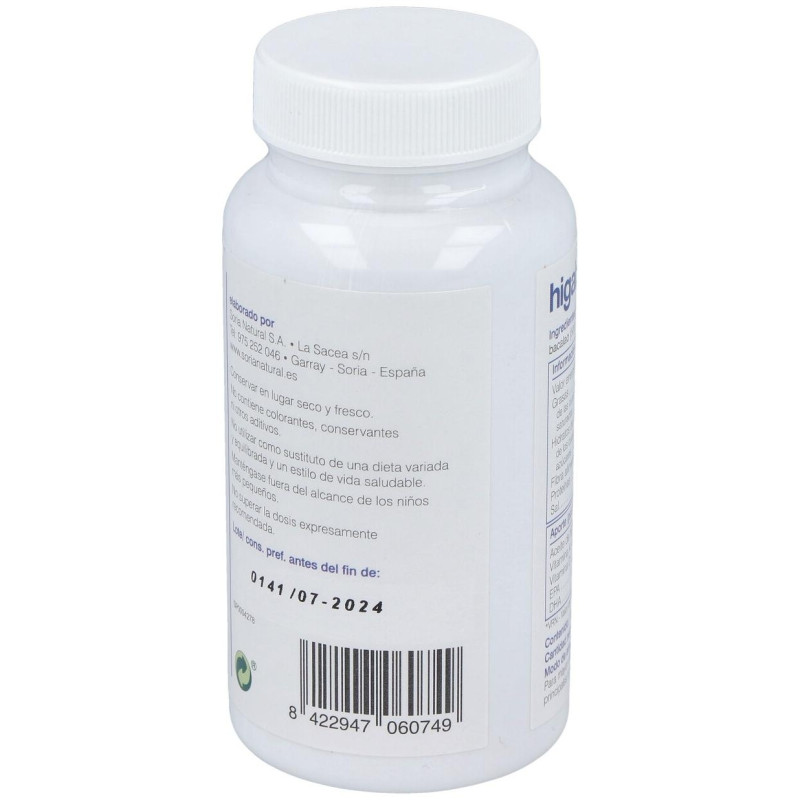 Higabac Aceite de Higado de Bacalao 125 Perlas - Soria Natural