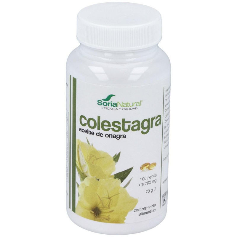 Colestagra - Perlas de Aceite de Onagra 100 Perlas - Soria Natural