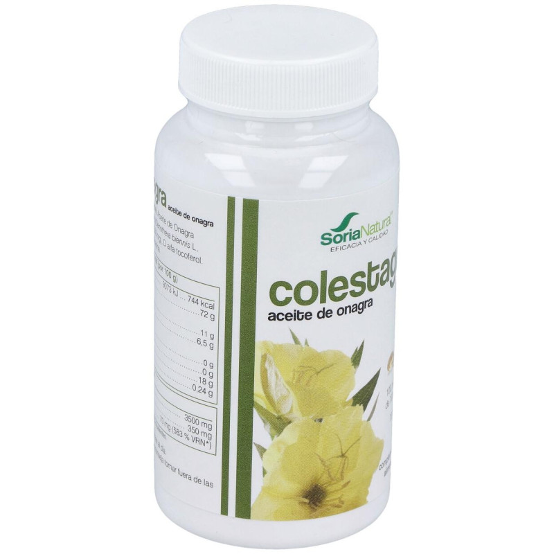 Colestagra - Perlas de Aceite de Onagra 100 Perlas - Soria Natural
