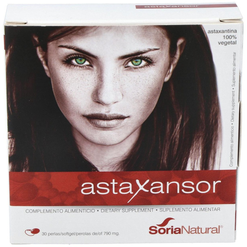 Astaxansor 30 Perlas - Soria Natural