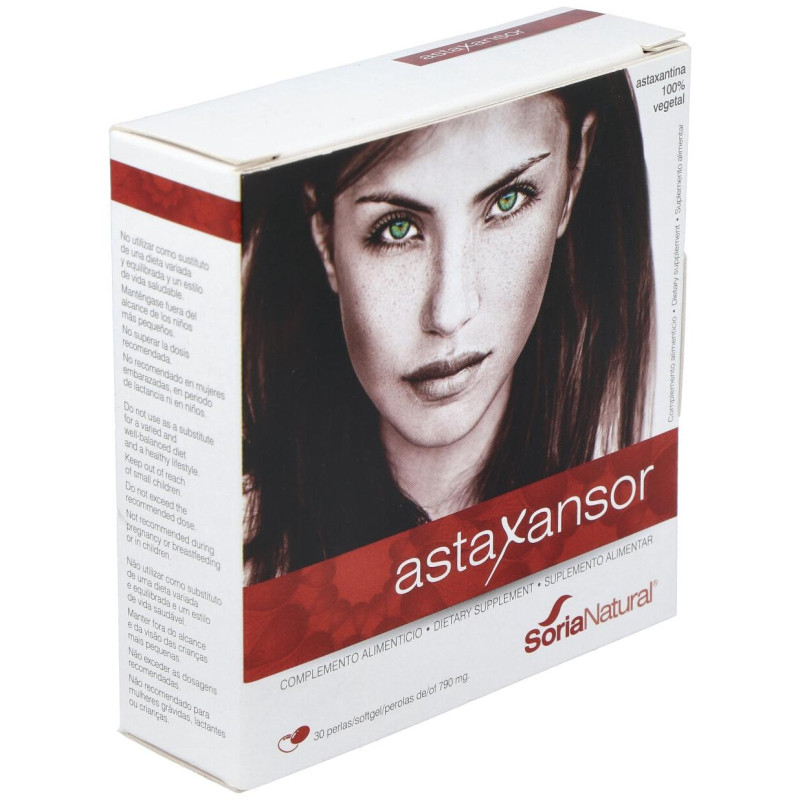Astaxansor 30 Perlas - Soria Natural