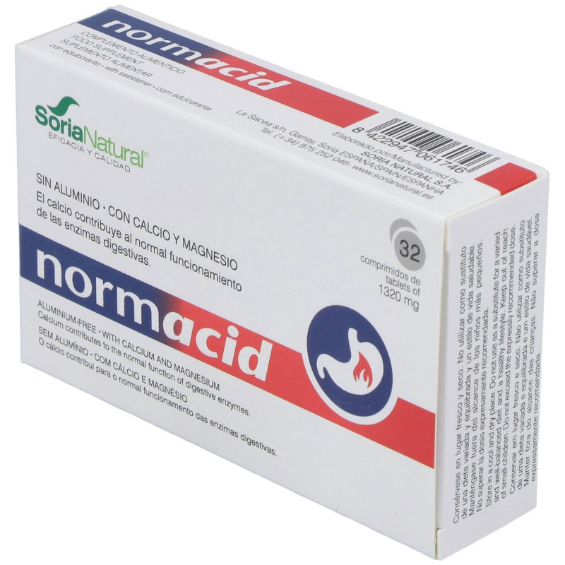 Normacid Citrus 32comp - Soria Natural