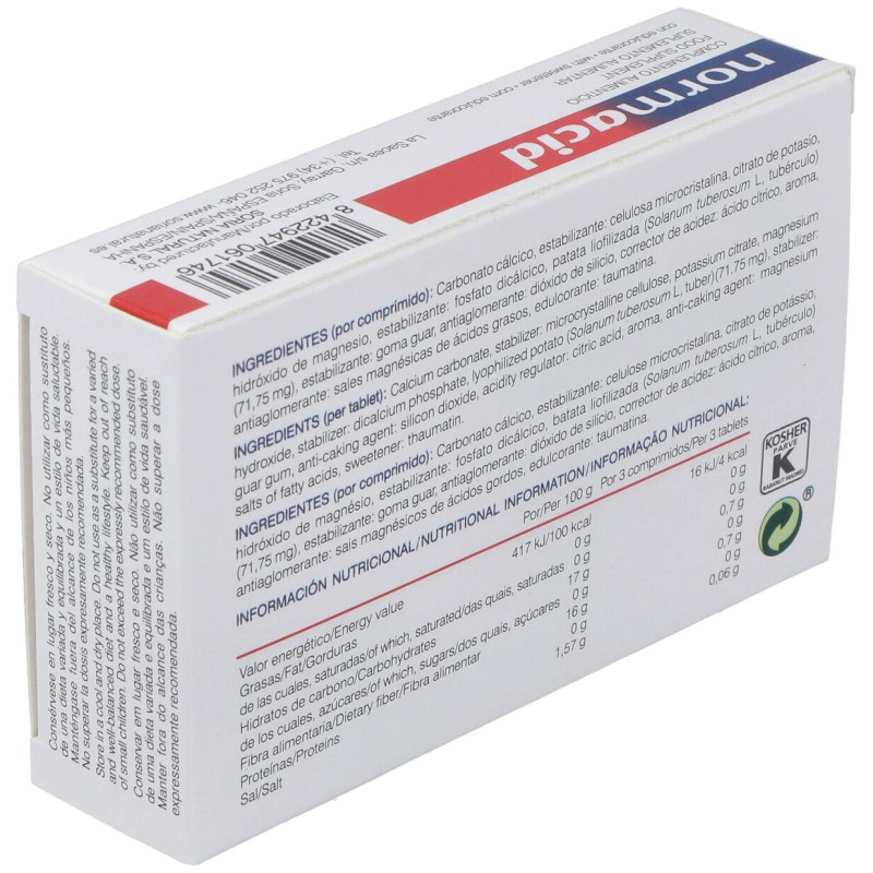 Normacid Citrus 32comp - Soria Natural