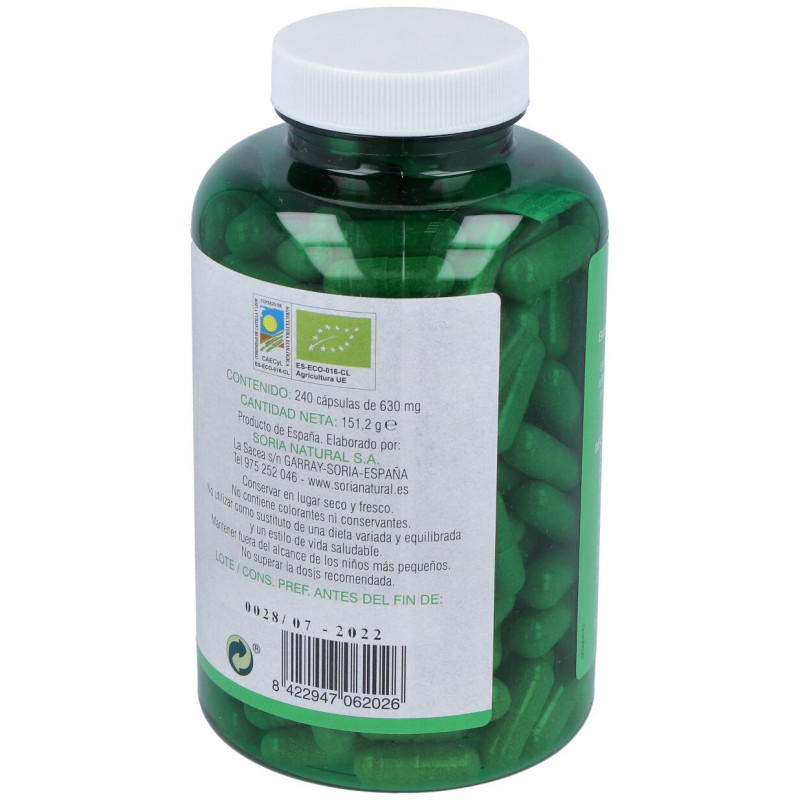 Verde de Cebada 240 Caps de 580mg - Soria Natural