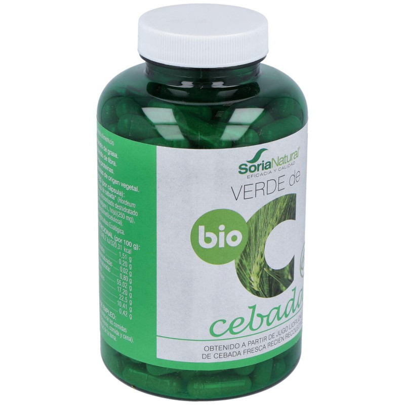 Verde de Cebada 240 Caps de 580mg - Soria Natural