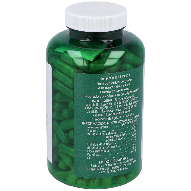 Verde de Alfalfa Bio 240caps - Soria Natural