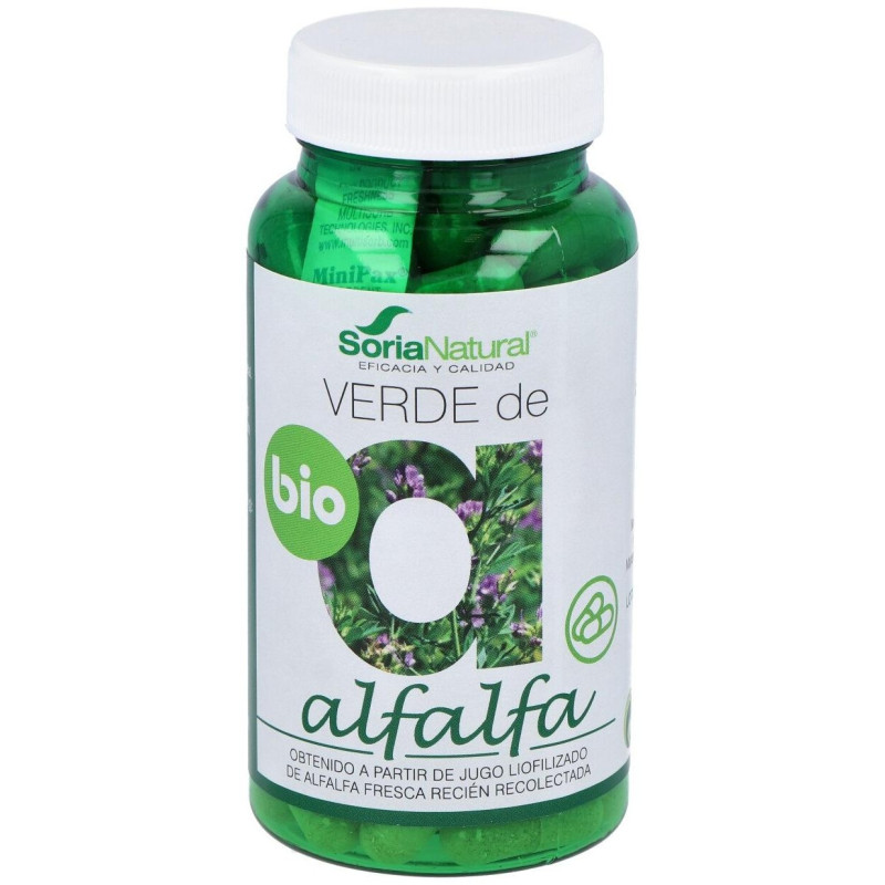 Verde de Alfalfa Bio 80caps - Soria Natural